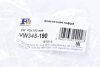 Гофротруба вихлопної системи ГОФРА 45X190 ММ 45.5 X 190.0 ММ INTERLOCK -ua Fischer Automotive One (FA1) VW345-190 (фото 2)