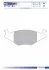 Колодки тормозные дисковые SEAT CORDOBA, IBIZA, VOLKSWAGE FOMAR FO 436881 (фото 1)