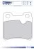 Колодки тормозные дисковые задние OPEL ASTRA A 91-98,CALIBRA 90-,KADETT E 86-91,VECTRA A 88-95 FOMAR FO 445981 (фото 1)