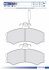 Колодки тормозные дисковые передние CITROEN C25 2.5D 11.81-95, FIAT DUCATO 1.8, 2.0, 2.5D,2;5TD 11.81- FOMAR FO 453081 (фото 1)