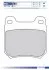 Колодки тормозные дисковые задние OPEL VECTRA B 95-03, SAAB 900 93-98 FOMAR FO 468781 (фото 1)