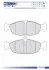 Колодки тормозные дисковые передние OPEL ASTRA F/COMBO/CORSA A/CORSA B/TIGRA/ VECTRA A 01.1996-,DAEWOO FOMAR FO 470081 (фото 1)