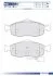 Колодки гальмівні дискові ПЕРЕДН FORD MONDEO 93-00, SCORPIO 92-98 -ua FOMAR FO 493081 (фото 1)