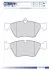 Колодки тормозные дисковые передние OPEL OMEGA B 94-,VECTRA A 92-95,CALIBRA 90-95,SAAB 900 93- FOMAR FO 625781 (фото 1)