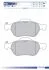 Колодки тормозные дисковые передние RENAULT CLIO, GRAND SCENIC, MEGANE, SCENIC 1.4-2.0 02- FOMAR FO 896981 (фото 1)