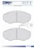 Колодки тормозные дисковые передние PEUGEOT BOXER 04.2002-,FIAT DUCATO 04.2002-,CITROEN JUMPER 02.2003- FOMAR FO 909781 (фото 1)