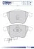 Колодки гальмівні дискові ПЕРЕДН AUDI A6 ALLROAD 00-05 -ua FOMAR FO 912481 (фото 1)