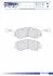Колодки тормозные дисковые передние TRANSIT 2.2TDCI, 2.3 16V, 2.4 TDCI (PROPULSION) 07/06- FOMAR FO 925081 (фото 1)