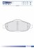 Колодки гальмівні дискові ПЕРЕДН PEUGEOT 3008 2009 -, 308 2007 -, 308 CC 2009 -, 308 SW 2007 - -ua FOMAR FO 929581 (фото 1)