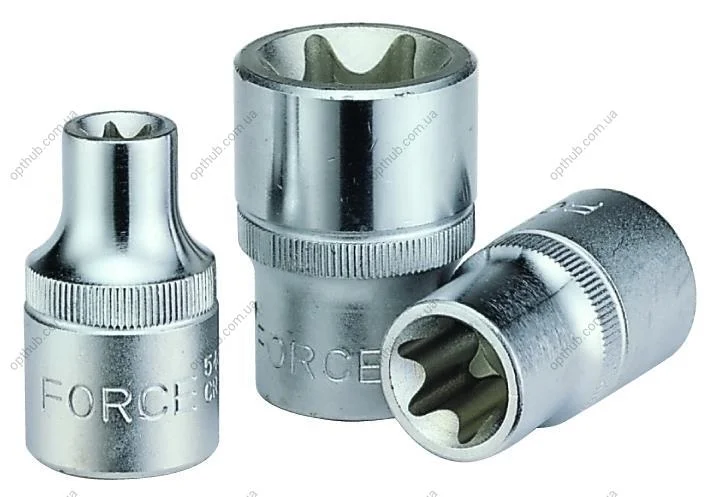 Головка торцева 1/4" TORX Е6 Force-tools 52606 (фото 1)
