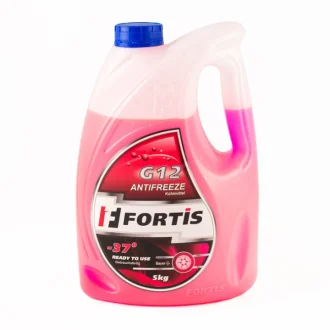 Антифриз готовий до використання Fortis G12 Red -37° (червоний) 5кг Fortis 0028956
