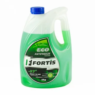 Антифриз готовий до використання Fortis ECO Green -37° (зелений) 5кг Fortis 0028957