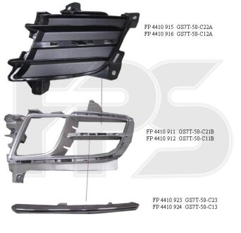 Смужка пластикова FPS FP4410924