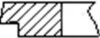 Кільця поршневі (1CYL) FORD 71.9 (1.2/1.5/2.5) 1.25 ZH12 ZETEC DHA/DHB/DHC/DHD/DHE/DHF/DHG -ua FRECCIA FR10-214700 (фото 2)