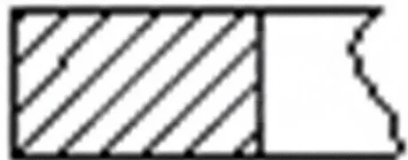 Кільця поршневі (1CYL) FORD 79.0 (1.2/1.5/2) 1.6 ZETEC FYDA/FYDB -ua FRECCIA FR10-214900