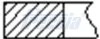 Кільця поршневі (1CYL) FORD 76.0 (1.2/1.5/2.5) ZH14 ZETEC S FHA/FHD/FHE/FHF/FXDA/FXDB/FXDC/FXDD/FX -ua FRECCIA FR10-215000 (фото 1)