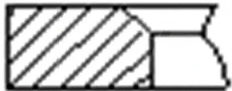 Кільця поршневі (1CYL) FORD 82.5 (1.75/2/2) 1.8 TDCI BHPA/FFBA/FFWA/HCPA/HCPB/KHBA/P7PA/P7PB/P9PA/ -ua FRECCIA FR10-217400