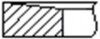 Кільця поршневі (1CYL) OPEL 79.0 (2/2/3) A17DT/A17DTI/A17DTJ/A17DTL/A17DTR/Z17DT/Z17DT/Z17DTJ/Z17D -ua FRECCIA FR10-350700 (фото 1)