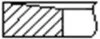 Кільця поршневі (1CYL) OPEL 79.0 (2/2/3) A17DT/A17DTI/A17DTJ/A17DTL/A17DTR/Z17DT/Z17DT/Z17DTJ/Z17D -ua FRECCIA FR10-350700 (фото 1)