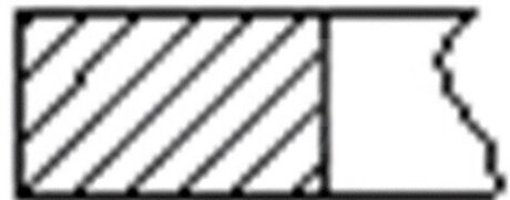 Кільця поршневі FRECCIA FR10-355600