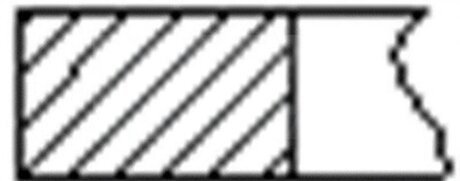 Кільця поршневі FRECCIA FR10-373800