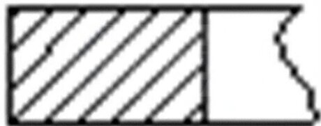 Кільця поршневі FRECCIA FR10-376000