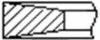 Кольца поршневые (1CYL) PSA/FORD 75.0 (3/1.95/2) 9HX(DV6ATED4)/9HY/9HZ(DV6TED4)/HHDA FRECCIA FR10-376300 (фото 1)