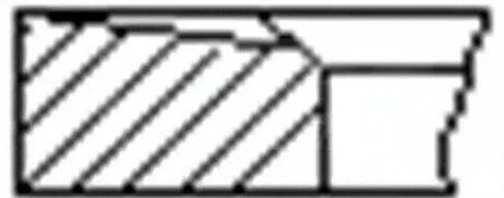 Кільця поршневі (1CYL) NISSAN/OPEL/RENAULT 85.0 (2.5/2/2) M9T 2.3CDTI 2010-> -ua FRECCIA FR10-380400