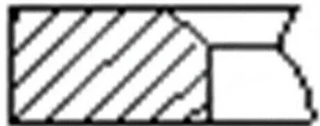 Кільця поршневі (1CYL) RENAULT 80.5 (2.5/2/3) 1.9TDI F9Q FRECCIA FR10-384350