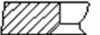 Кільця поршневі (1CYL) VAG 83.0 (1.75/2/3) BVN/CAMA/CAMB/CANA/CANB/CANC/CAPA/CASA/CCLA/CCMA/CCWA/C -ua FRECCIA FR10-502800 (фото 2)