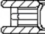 Кільця поршневі FRECCIA FR10-507400 (фото 3)