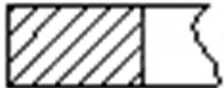 Кільця поршневі (1CYL) VAG 81.5 (1.5/1.75/2) ADR/AEB FRECCIA FR10-507450