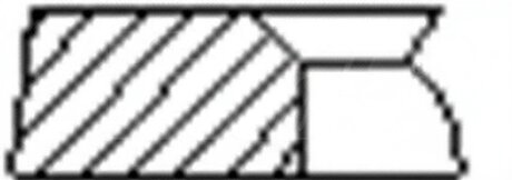 Кільця поршневі FRECCIA FR10-507500
