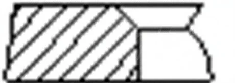 Кільця поршневі FRECCIA FR10-507500