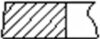 Кільця поршневі (1CYL) VAG 76.5 (1.2/1.5/2.5) ADX/AEX -ua FRECCIA FR10-507700 (фото 2)