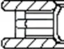 Кільця поршневі (1CYL) VAG 76.5 (1.2/1.2/2) BCA/BKR/BKY/BUD/BXW/CDDA/CGGA/CGGB/CLPA FRECCIA FR10-509600 (фото 3)