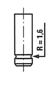 Клапан двигуна FRECCIA R3326/R