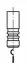 Клапан двигуна EX FORD 1.6 CVH 37X8X132 -ua FRECCIA R3616/RCR (фото 1)