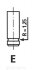 Клапан двигуна IN OPEL 1.6D/1.7D 16DA/17DR/X17DTL 36X8X123 -ua FRECCIA R3698/SCR (фото 1)