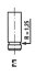 Клапан двигуна IN RENAULT 1.2/1.4 C1G/C1J/C2J/C3J 34X7X91.5 -ua FRECCIA R3965/S (фото 1)
