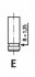 Клапан двигуна IN RENAULT/VOLVO 1.7I F2N/F3N/B18E/B18F 38.1X8X111.5 -ua FRECCIA R4221/S (фото 1)