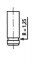 Клапан двигуна EX PSA 1.1 TU1 29.2X7X112.6 FRECCIA R4231/RCR (фото 1)