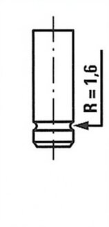 Клапан двигуна EX MAZDA 2.0D/2.2D RF/R2 36X8X106.8 83- -ua FRECCIA R4391/RNT