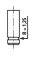 Клапан двигуна EX RENAULT 1.2/1.4 E5F/E6J/E7J/K7M/K7J 33.6X7X107.8 FRECCIA R4575/RCR (фото 1)