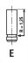 Клапан двигуна IN OPEL 1.8I/2.0I C18NZ/C20NE 41.8X7X103.8 87- -ua FRECCIA R4592/SCR (фото 1)