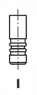 Клапан двигуна EX FIAT DOBLO 1.9D 31X8X114.2 223A6 -ua FRECCIA R4741/BMCR