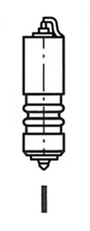 Клапан двигуна IN VAG 1.9TDI/2.5TDI 1Z/AAT 36X8X96.9 94- FRECCIA R4776/BMCR