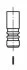 Клапан двигуна EX VAG AAM/AAH/AEE/ADY/ADP/AGG 32.9X7X91.2 94- FRECCIA R4807/R (фото 1)