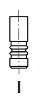 Клапан двигателя EX VAG AAM/AAH/AEE/ADY/ADP/AGG 32.9X7X91.2 94- FRECCIA R4807/R