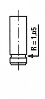 Клапан двигуна IN PSA 1.8TD XUD7TE 38.5X8X112.4 FRECCIA R4883/RCR
